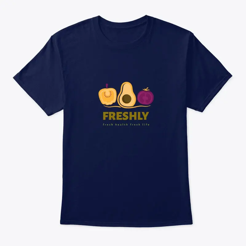 Fresh health Fresh life graphic