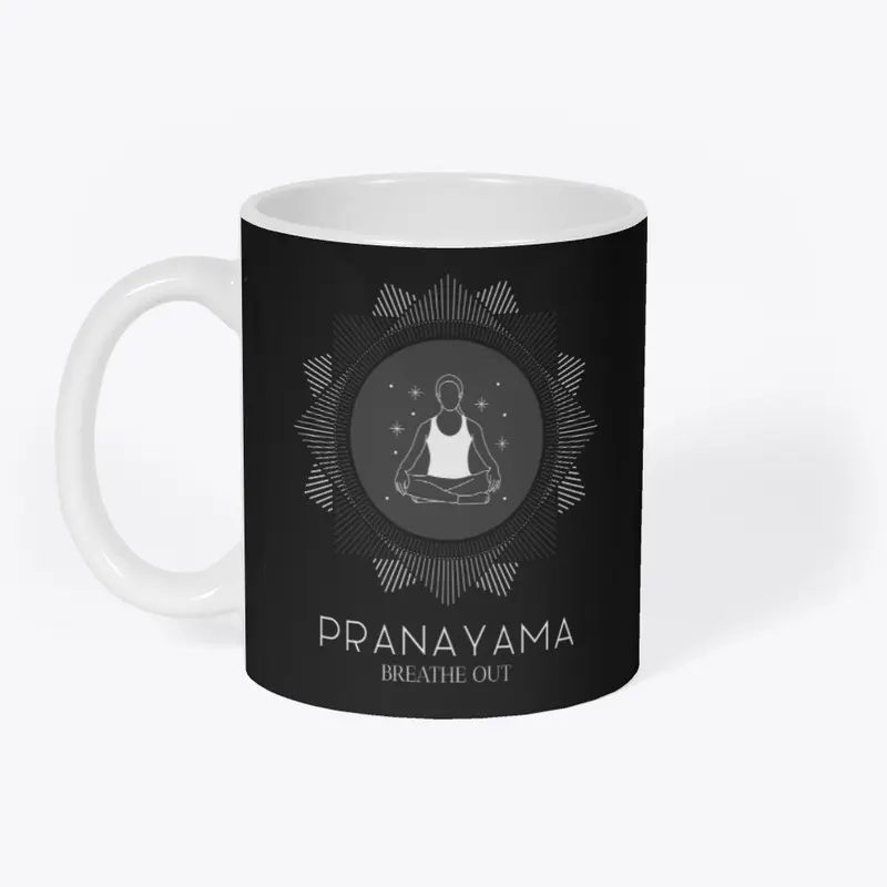 Pranayama Breathe Out Design