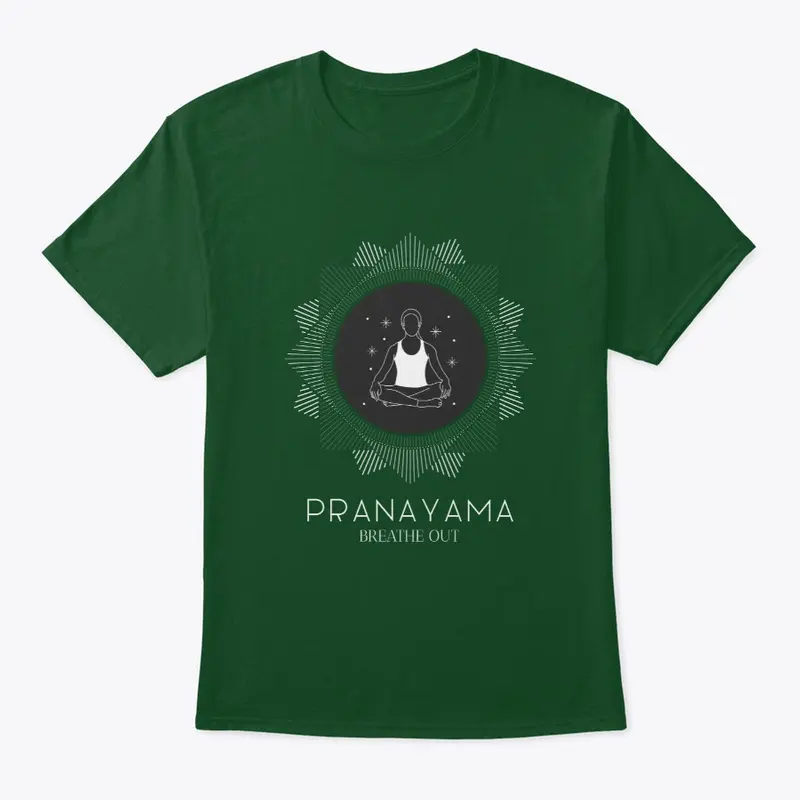 Pranayama Breathe Out Design