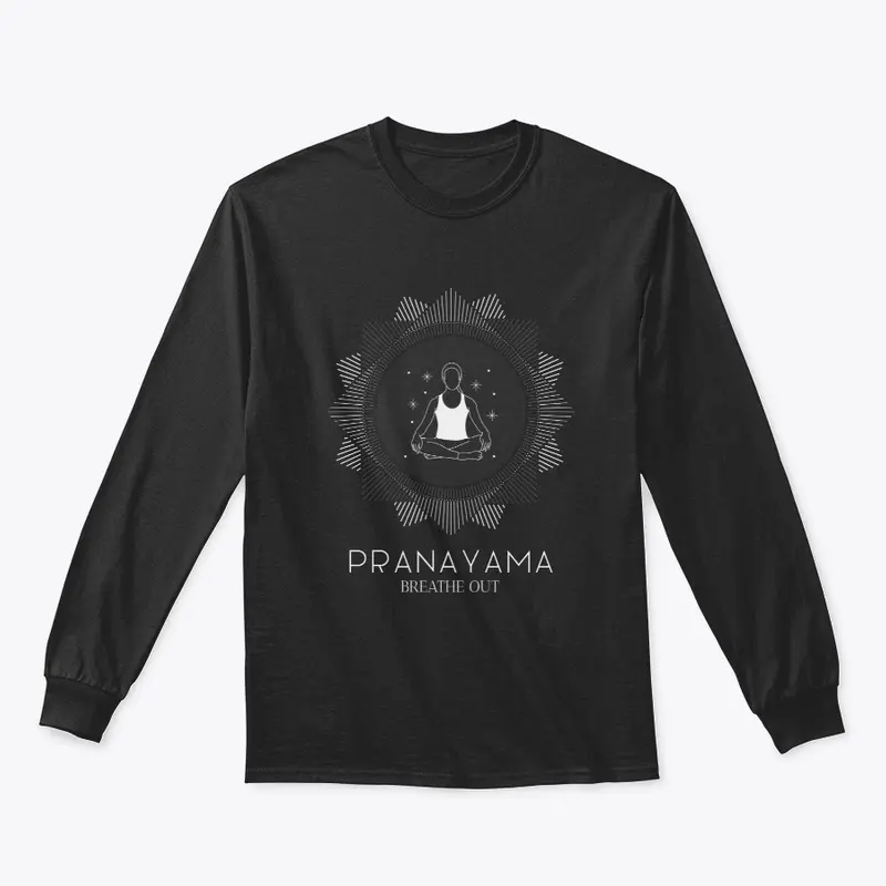 Pranayama Breathe Out Design